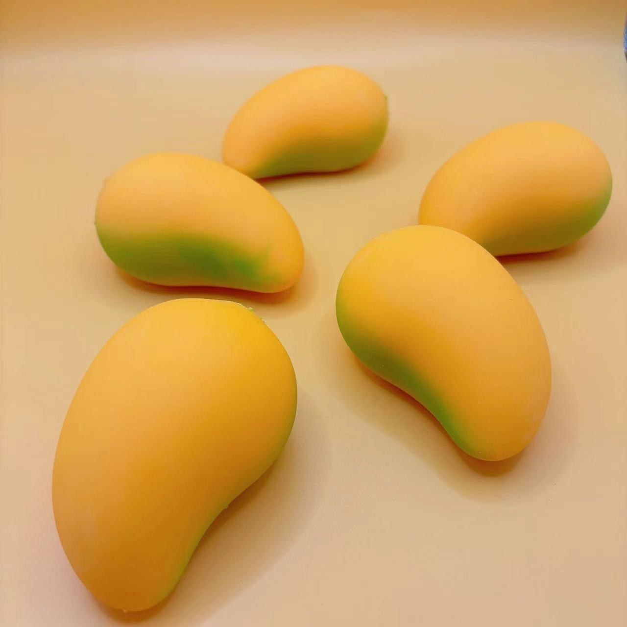 Squishy Squeeze Mango Toy