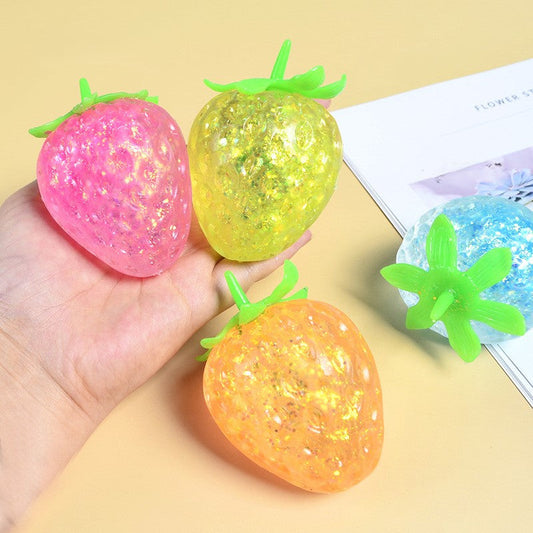 Squeeze Strawberry Toy-Sequin