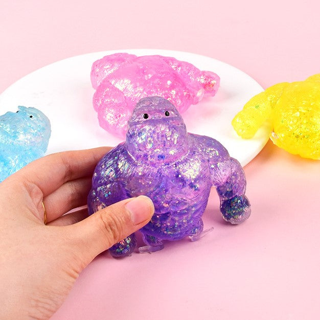 Squeeze Gorilla Toy-Sequin