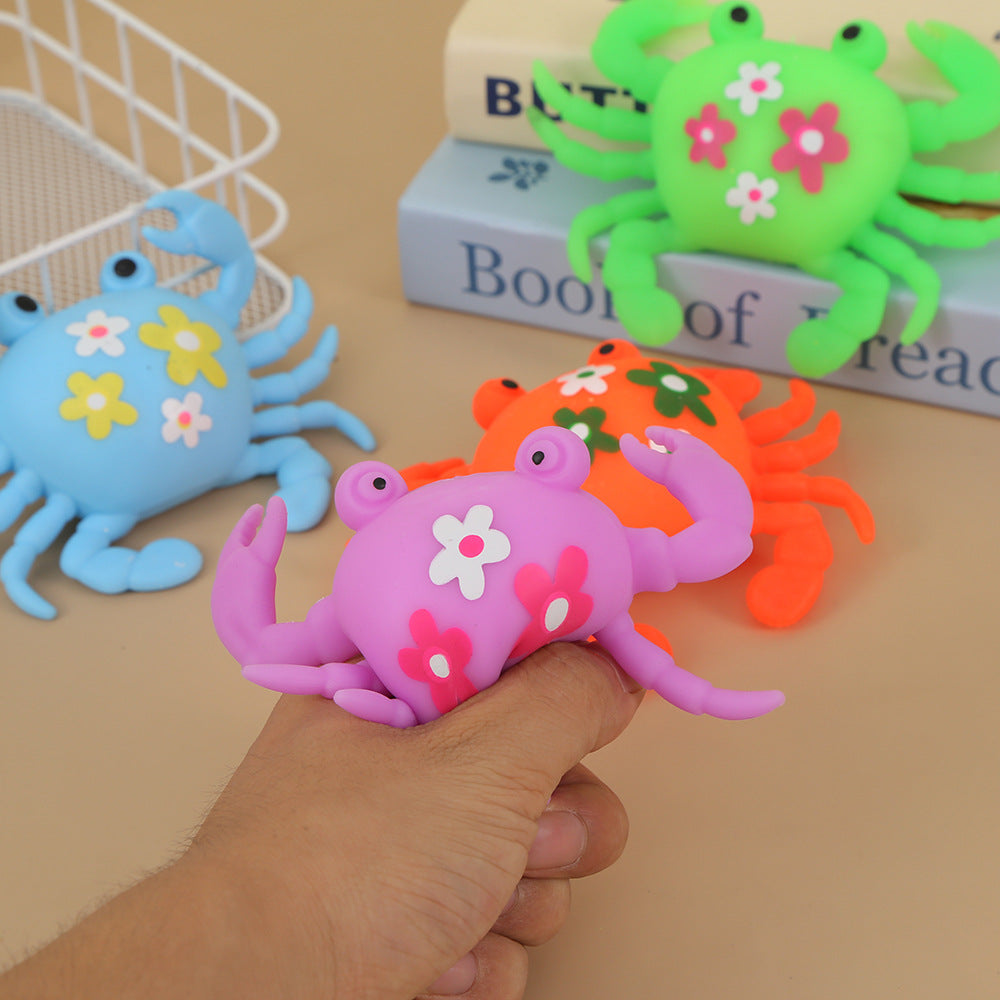 Squishy Squeeze Crab Toy