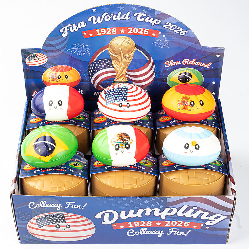 Giocattolo Antistress Blind Box - Coppa del Mondo