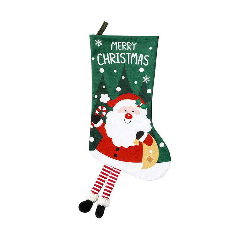 (Pedido anticipado) Colgante de calcetín navideño