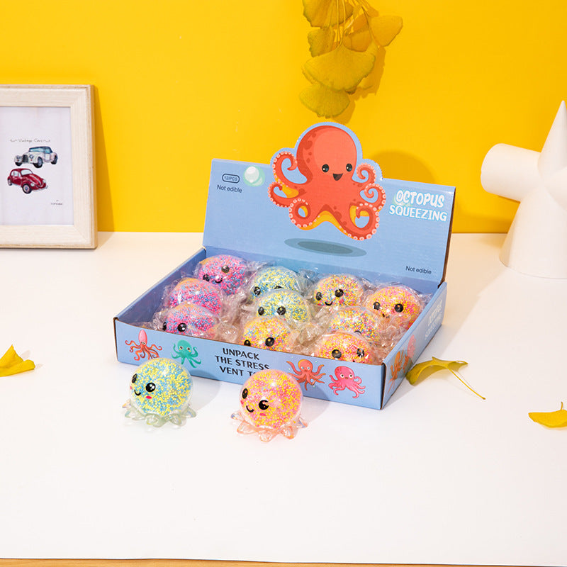 Squishy Squeeze Octopus Toy