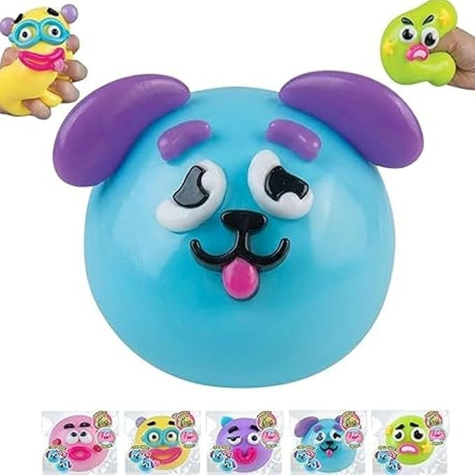 Squishy Squeeze Funny Face Toy