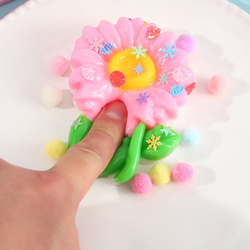 Squishy Squeeze Sunflower Toy