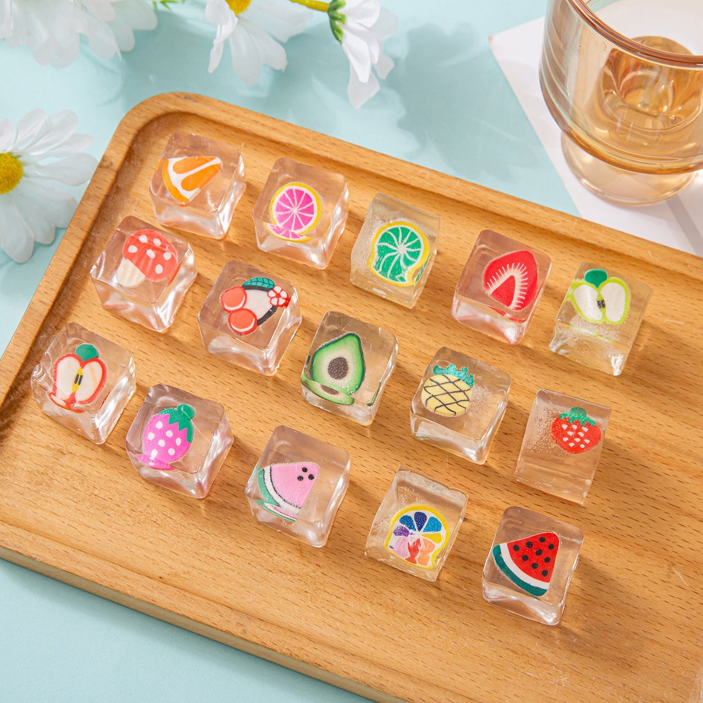 Squishy Squeeze Fruit Ice Cube