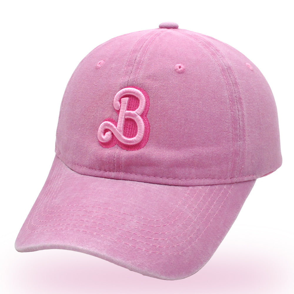 （Pre ordine）Cappello ricamato con lettera B per adulti