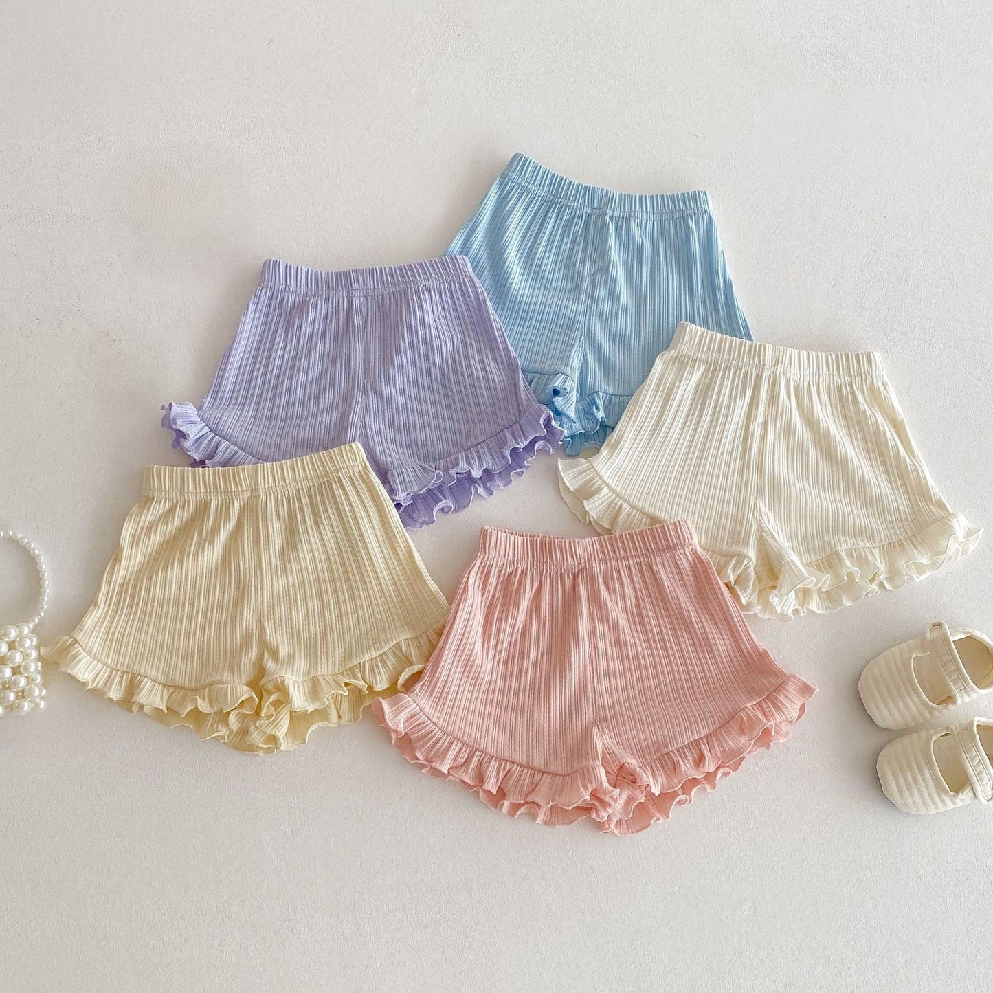 Girls Spring&Summer Trip Shorts Set
