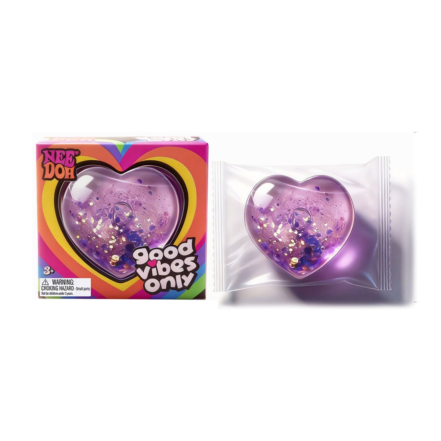 Squishy Squeeze Heart Toy