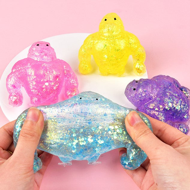 Squeeze Gorilla Toy-Sequin