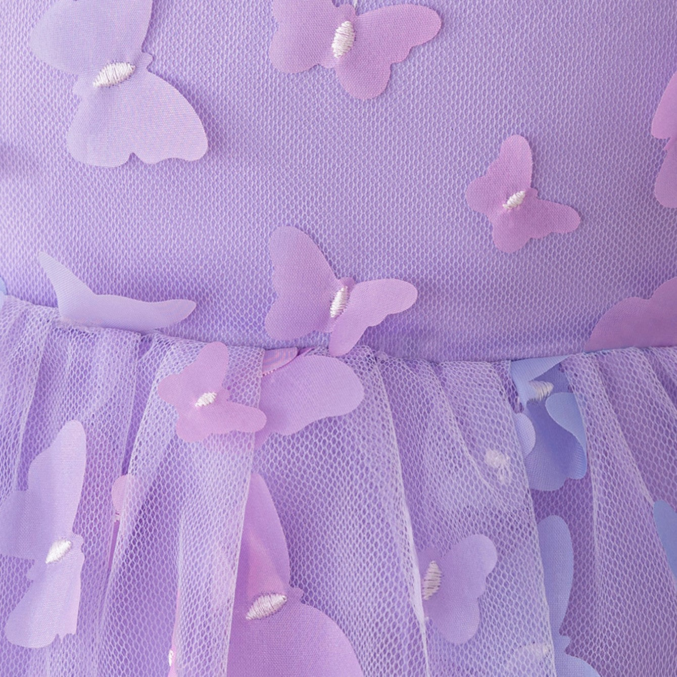 Girls Spring&Summer Butterfly Tulle Dress