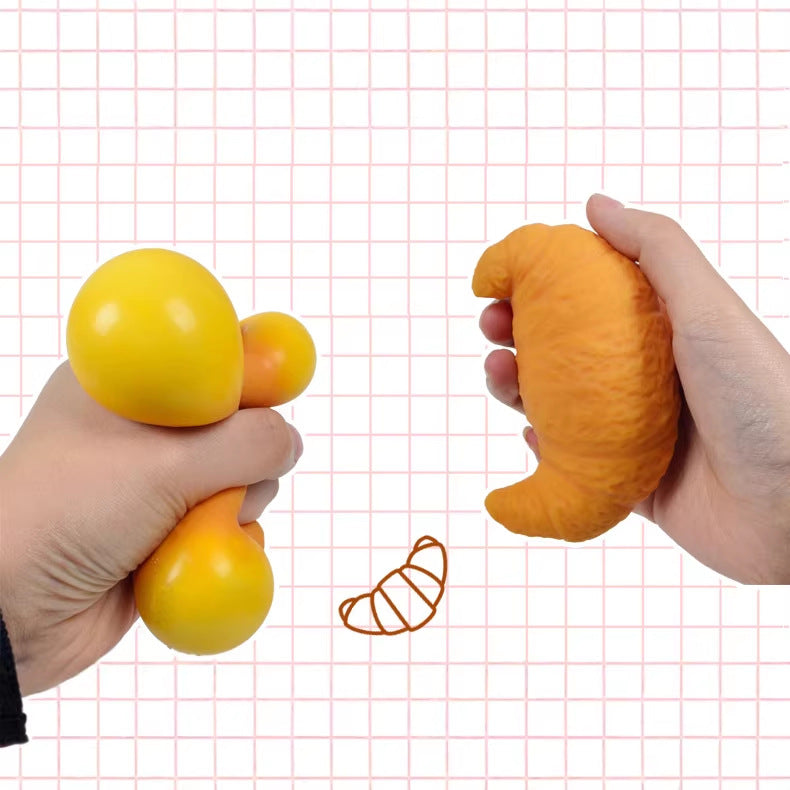 Squeeze Croissant Toy