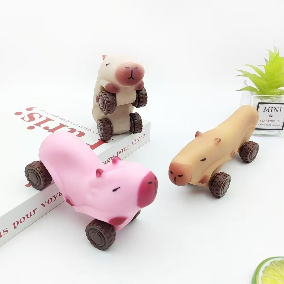 Squeeze Cartoon Car Toy