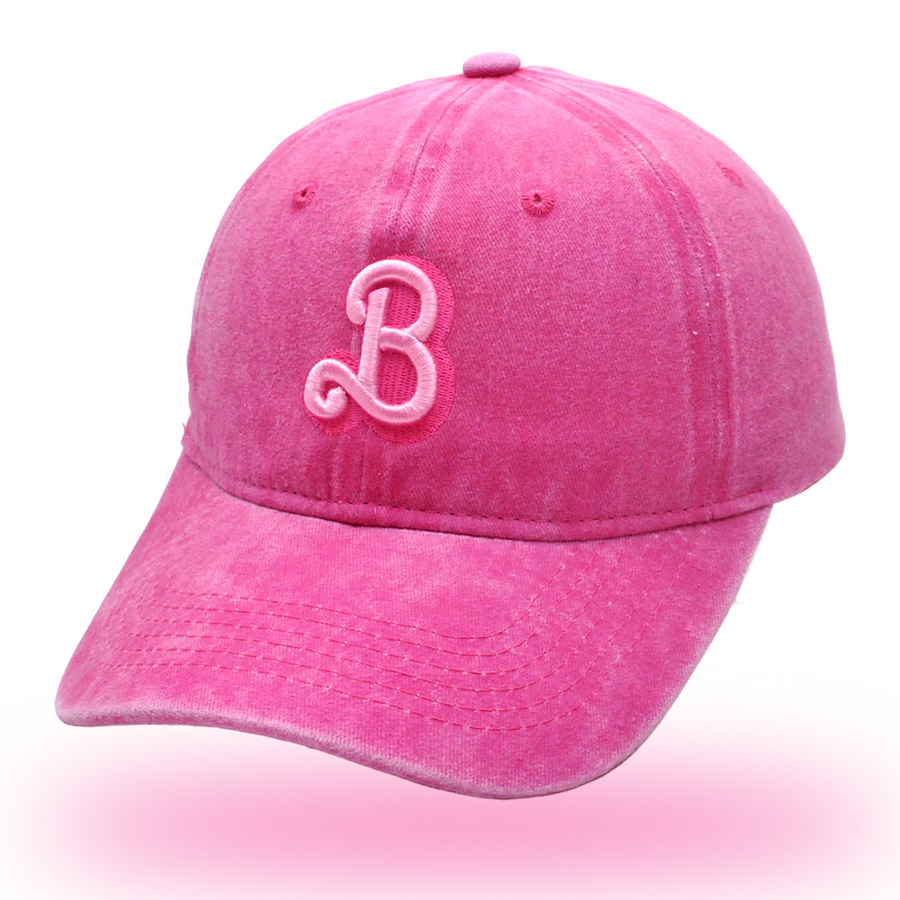 （Pre ordine）Cappello ricamato con lettera B per adulti