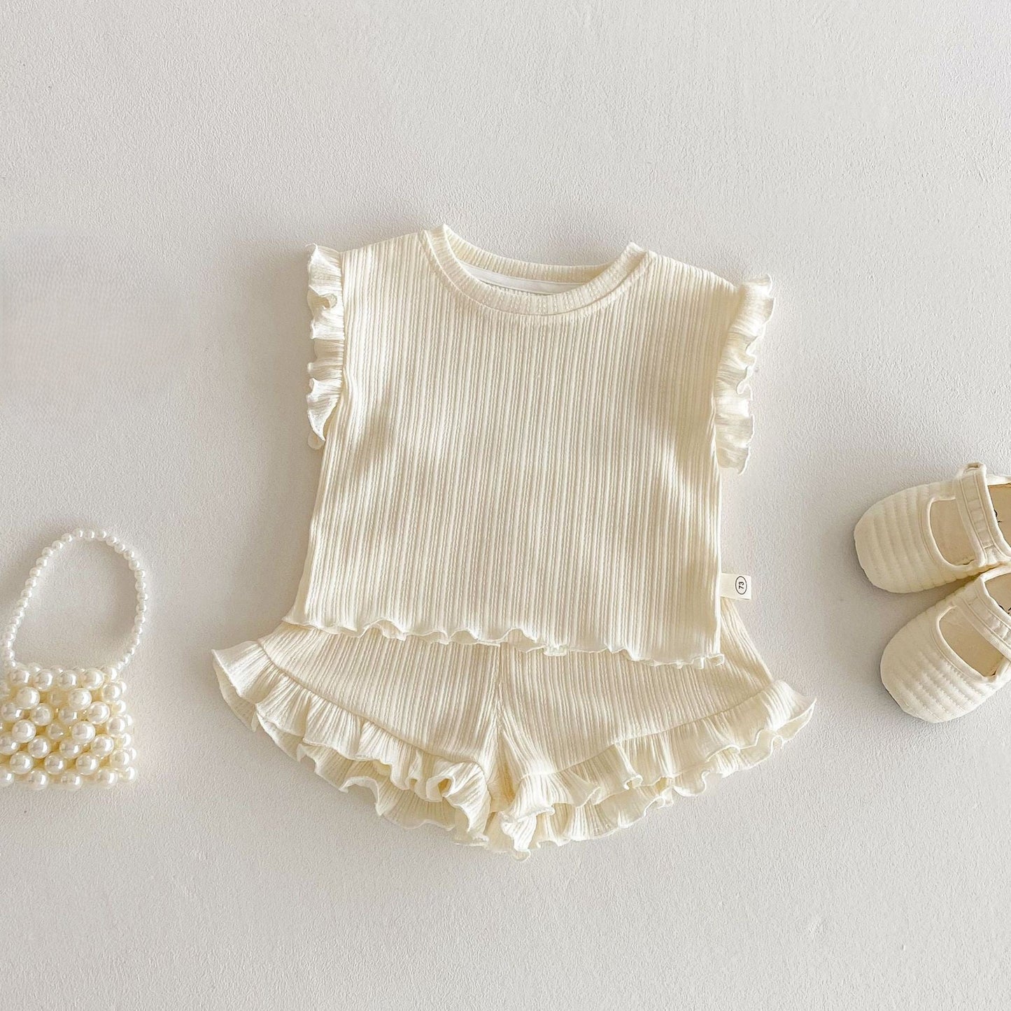 Girls Spring&Summer Trip Shorts Set